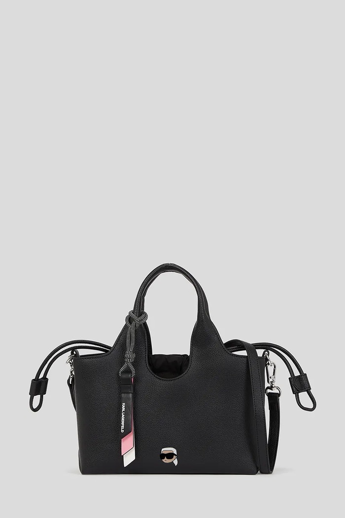Torba Karl Lagerfeld HOTEL KARL bez uzorka crna A3W30098