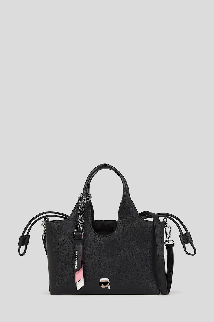 Torba Karl Lagerfeld HOTEL KARL bez uzorka crna A3W30098