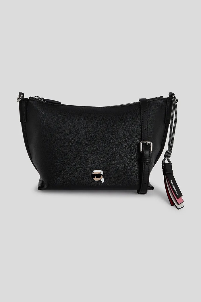 Karl Lagerfeld geantă IKON GRAINY uni negru A3W30104