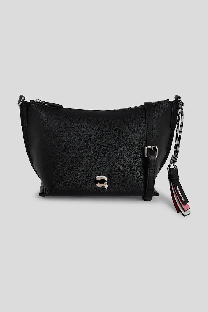 Karl Lagerfeld geantă IKON GRAINY uni negru A3W30104
