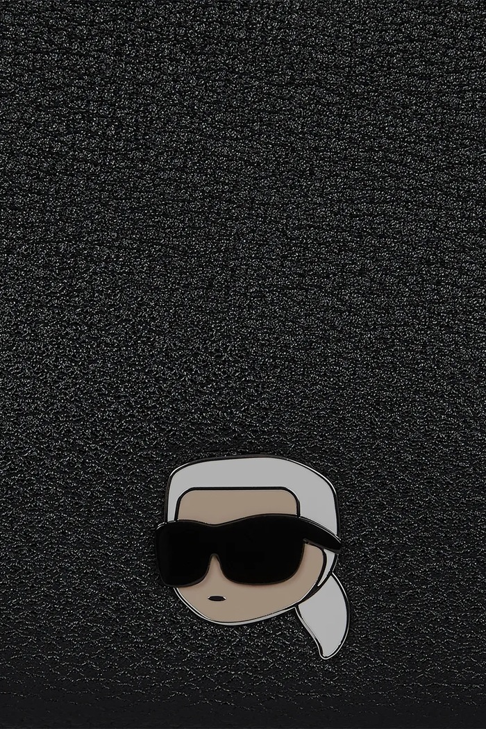 Karl Lagerfeld geantă IKON GRAINY negru A3W30104
