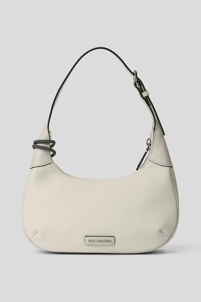 Karl Lagerfeld geantă IKON GRAINY alb A3W30107