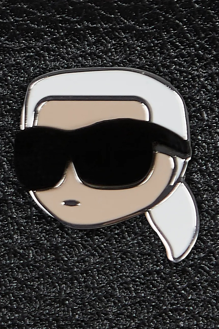 Accesorii Karl Lagerfeld Geantă IKON GRAINY A3W30107 negru