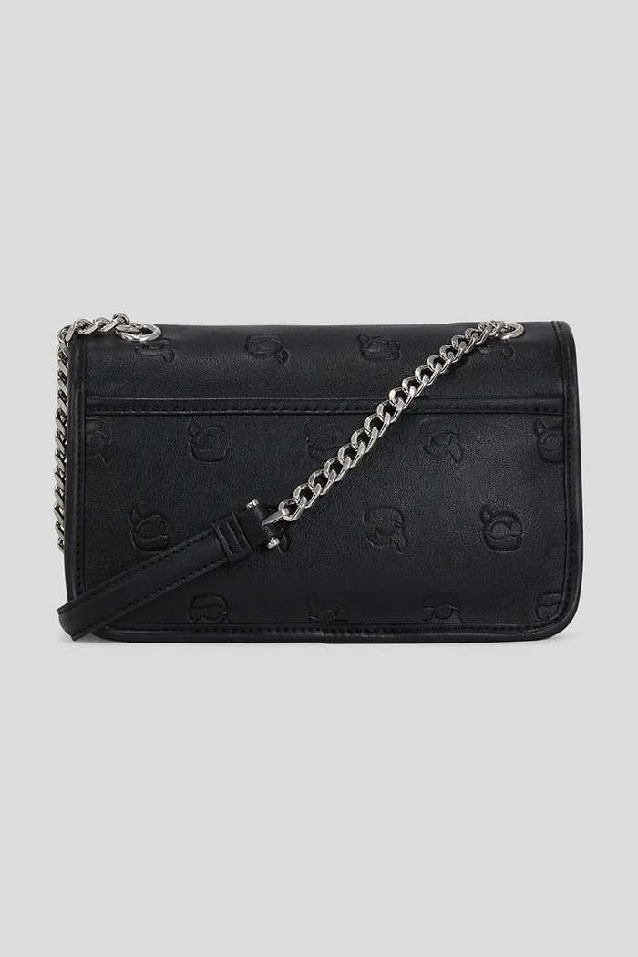 Karl Lagerfeld geantă IKON MONOGRAM A3W30109 negru AA00