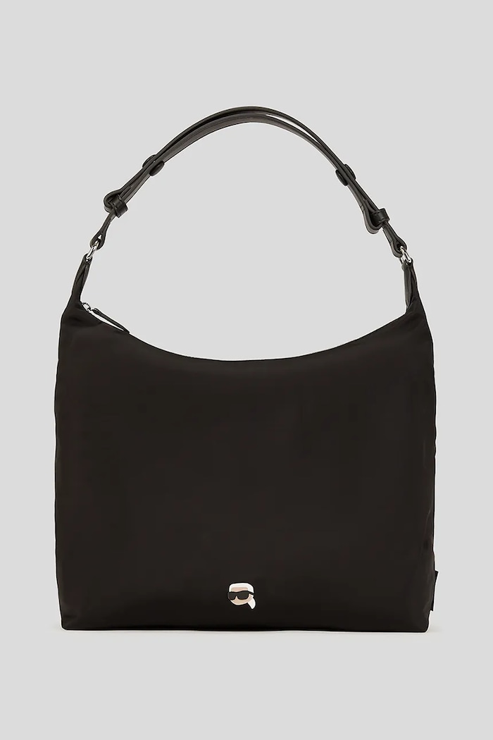 Karl Lagerfeld geantă IKON NYLON curea detasabila negru A3W30123