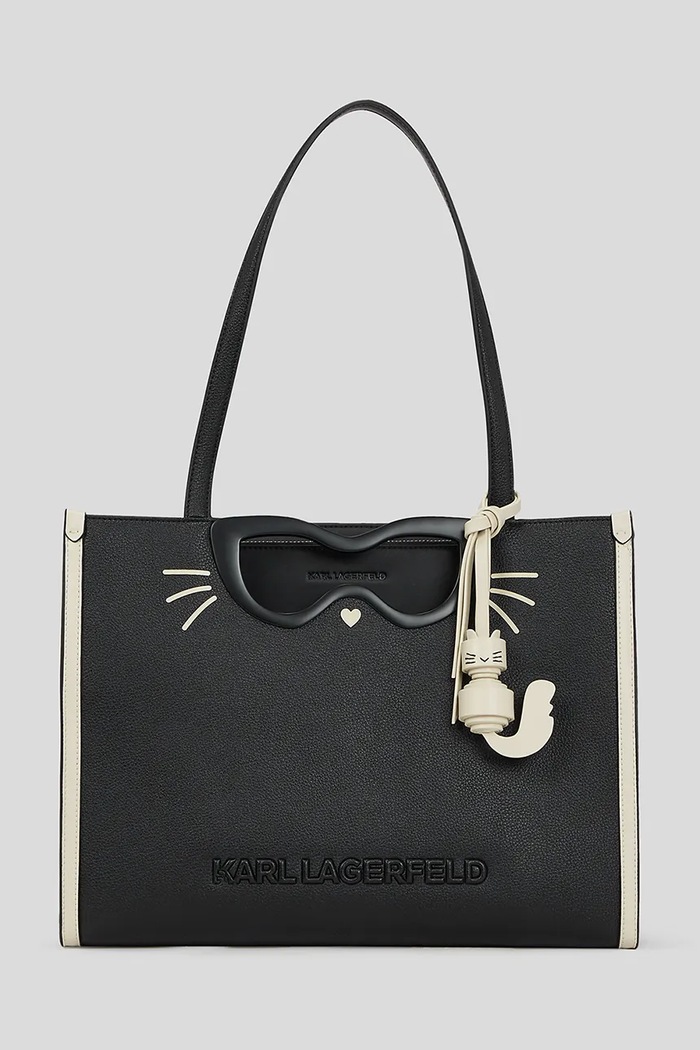 Karl Lagerfeld Geantă IKON CHOUPETTE negru A3W30134