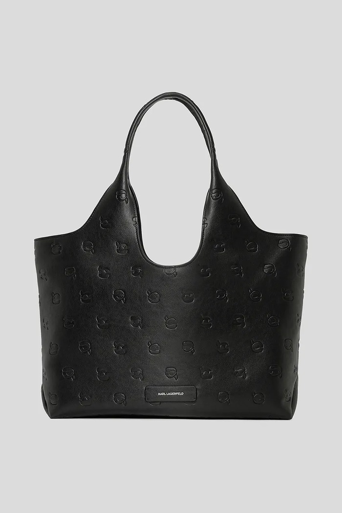 Karl Lagerfeld geantă IKON MONOGRAM uni negru A3W30302