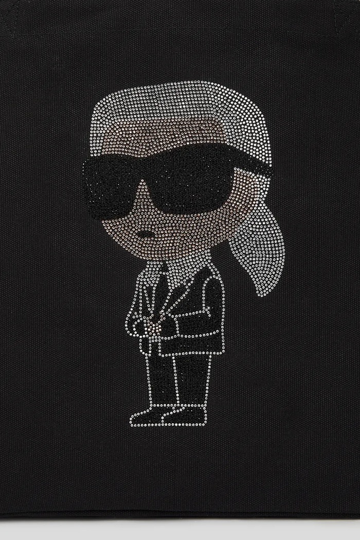 Kabelka Karl Lagerfeld IKON RHINESTONE čierna A3W50016