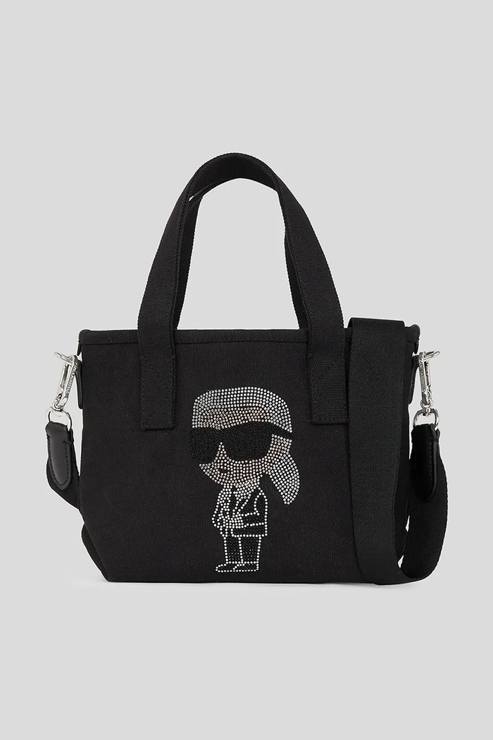Karl Lagerfeld Geantă IKON RHINESTONE negru A3W50023