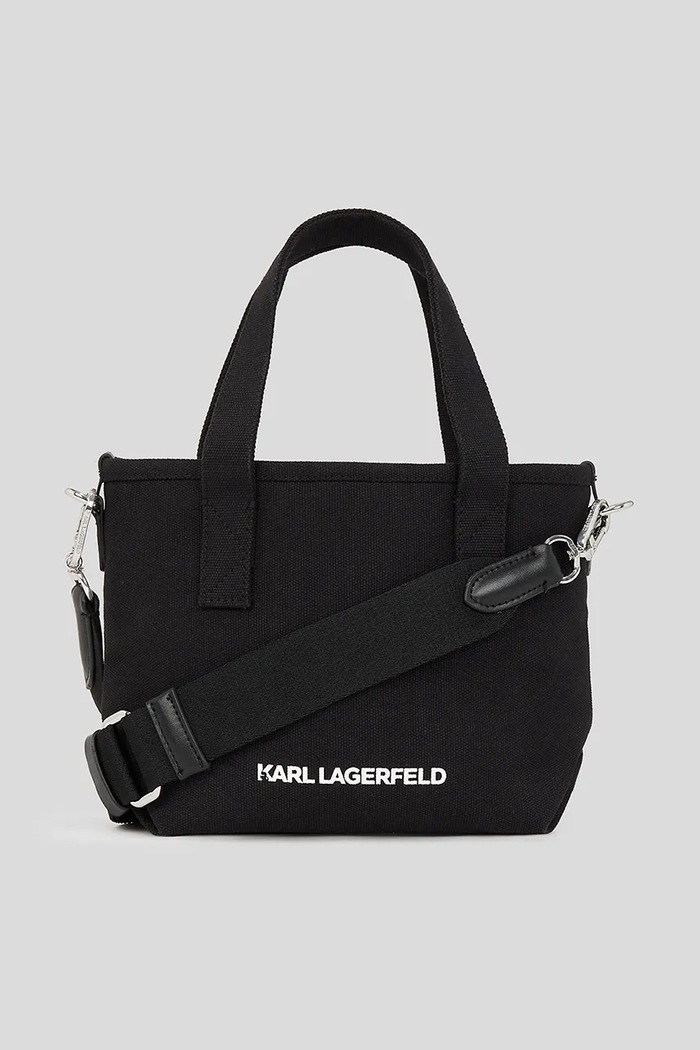 Karl Lagerfeld Geantă IKON RHINESTONE A3W50023 negru AW25