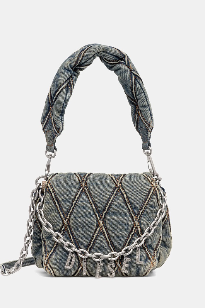Diesel torebka CHARM-D CHARM-D mieści A4 niebieski X09597.P5570