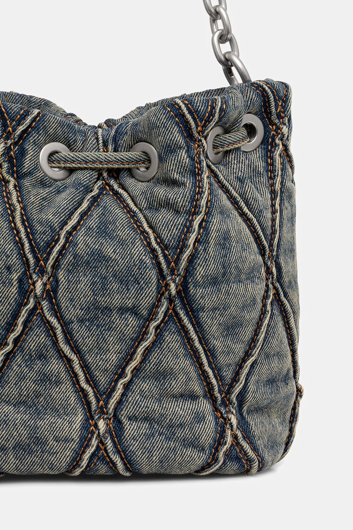 Akcesoria Diesel torebka jeansowa CHARM-D CHARM-D X10346.P5570 niebieski