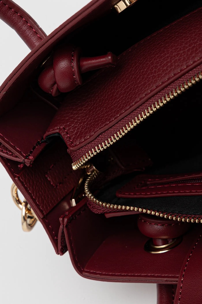 Geantă Valentino Bags burgundia VBS5A805