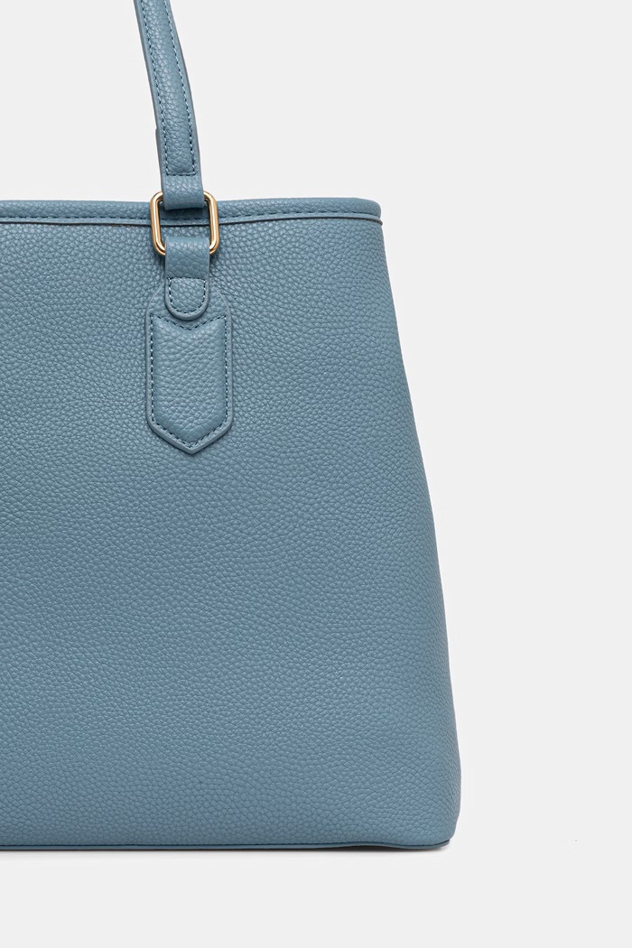 Doplnky Valentino Bags kabelka typu shopper dámska z imitácie kože VBS7LX01 modrá