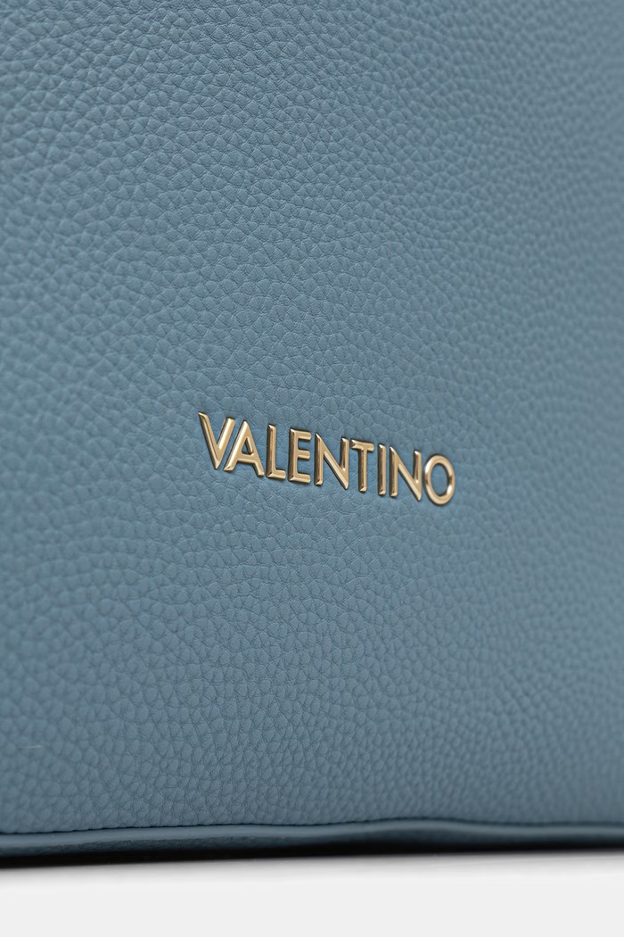 Valentino Bags kabelka typu shopper dámska z imitácie kože modrá VBS7LX01