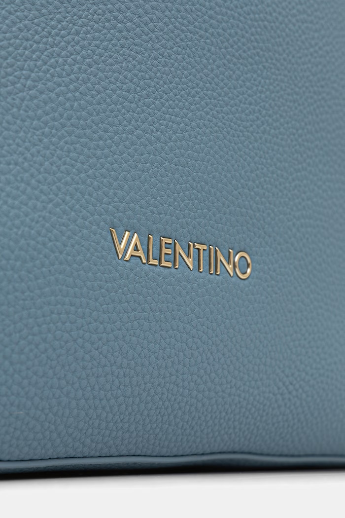 Valentino Bags kabelka typu shopper dámska z imitácie kože modrá VBS7LX01