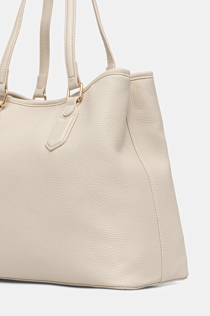 Accesorii Valentino Bags Geantă shopper pentru femei, cu imitație de piele VBS7LX01 bej