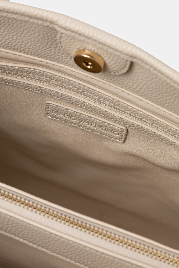 Valentino Bags Geantă shopper pentru femei, cu imitație de piele VBS7LX01 bej