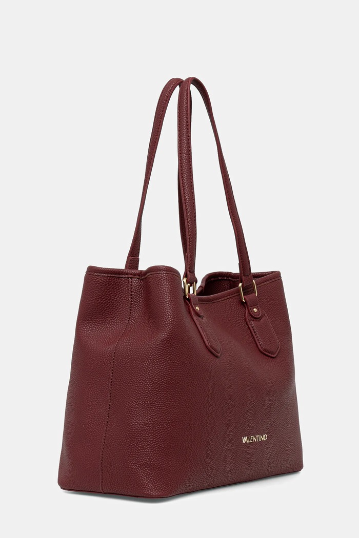 Valentino Bags Geantă shopper pentru femei, cu imitație de piele VBS7LX01 burgundia AA00