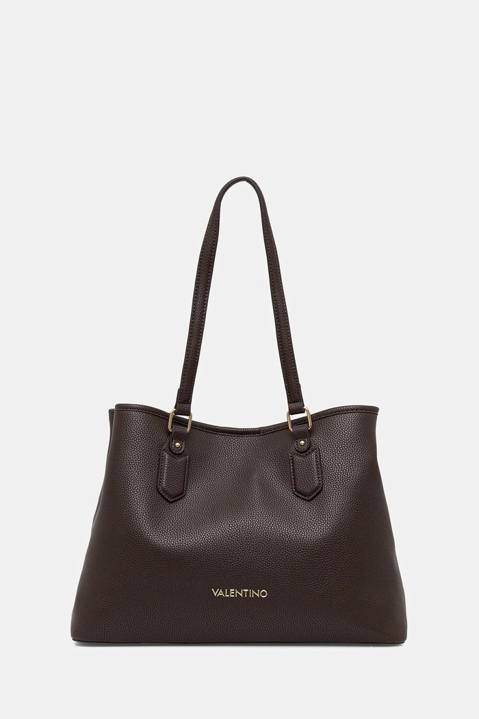 Valentino Bags kabelka typu shopper dámska z imitácie kože imitácia kože hnedá VBS7LX01