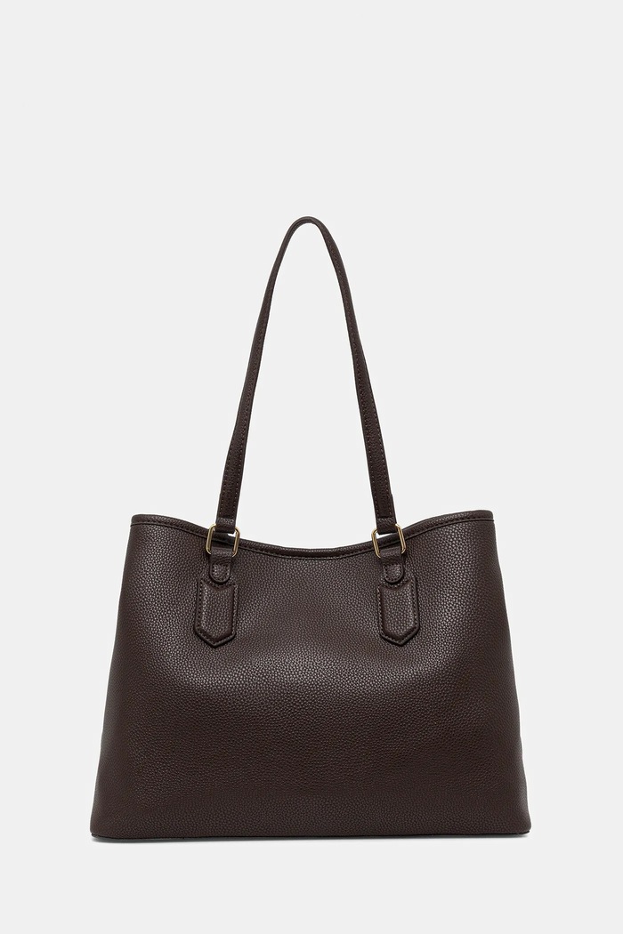 Doplnky Valentino Bags kabelka typu shopper dámska z imitácie kože VBS7LX01 hnedá