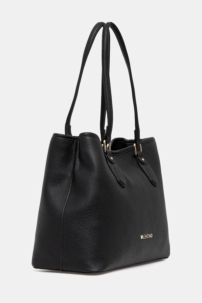Valentino Bags geantă shopper pentru femei, din imitație de piele VBS7LX01 negru AA00