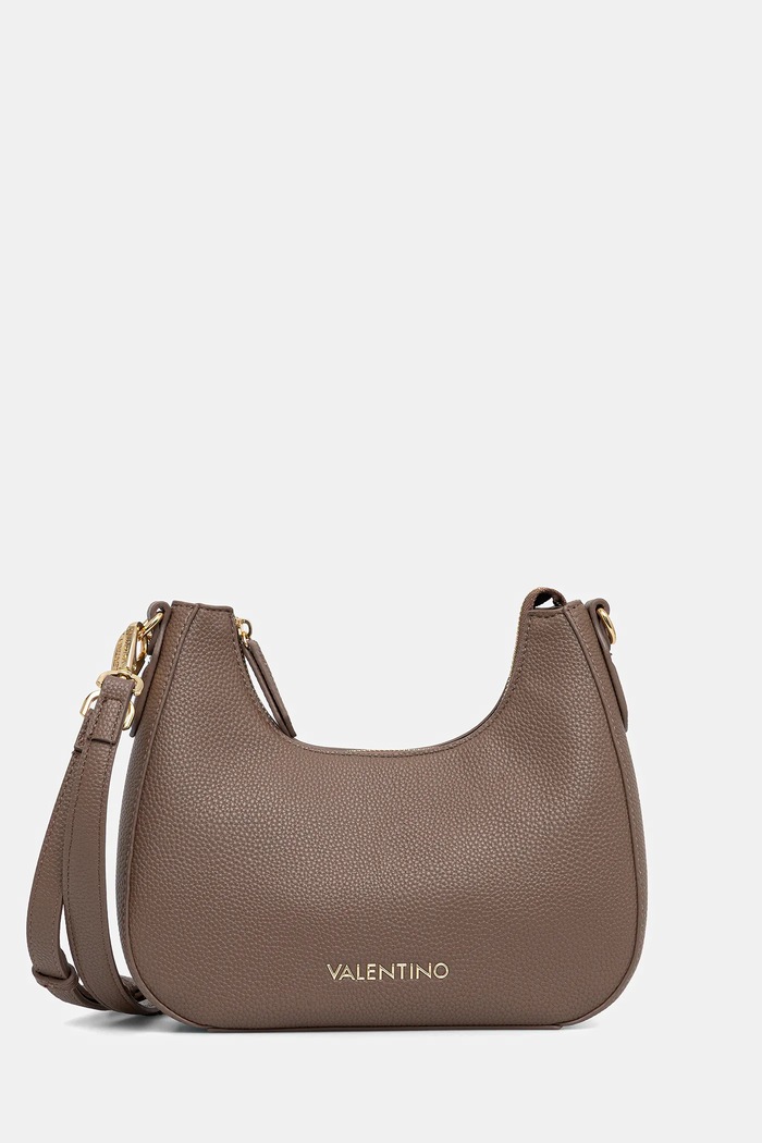 Valentino Bags чанта дамска от имитация на кожа не побира А4 кафяв VBS7LX06