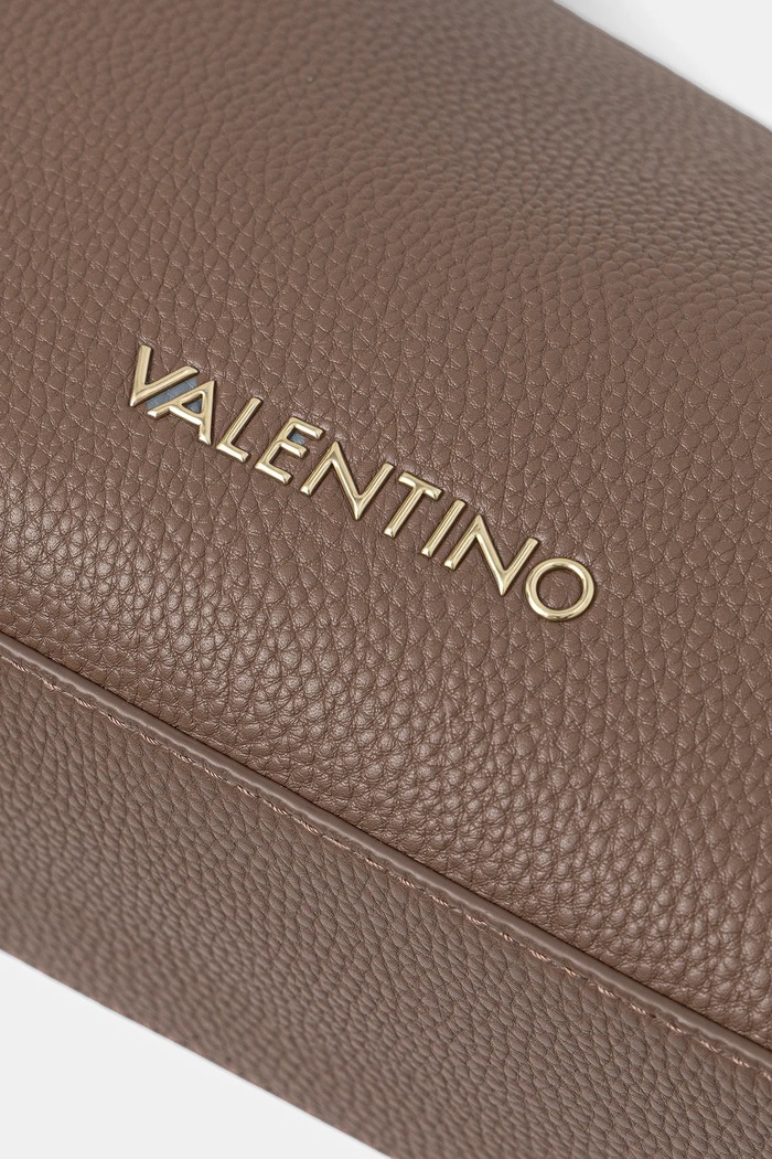 Valentino Bags чанта дамска от имитация на кожа кафяв VBS7LX06