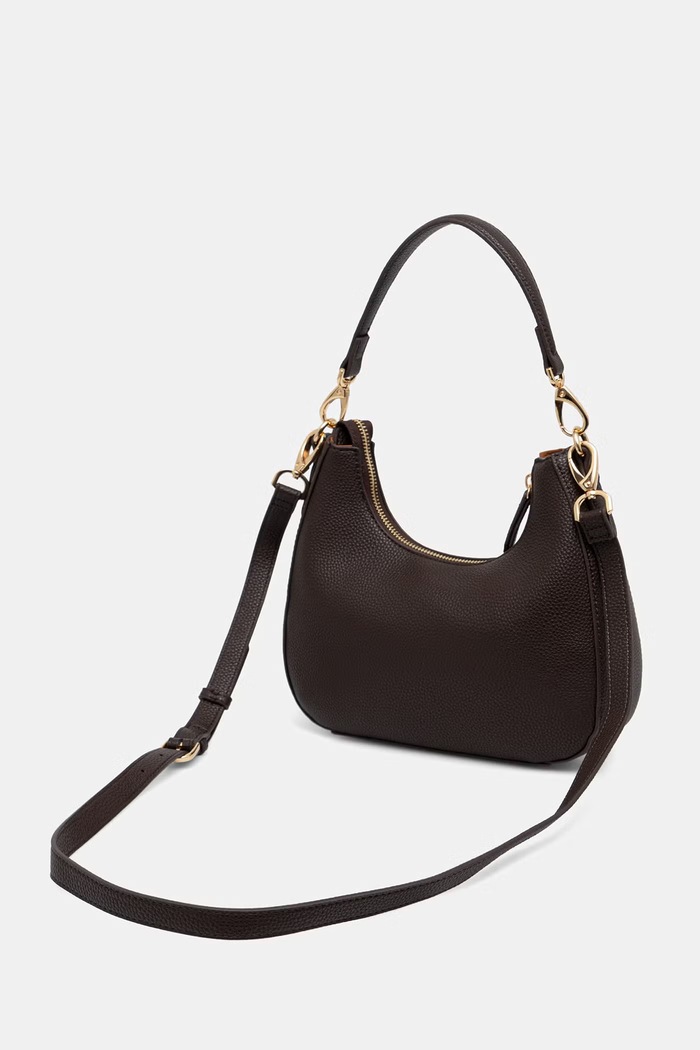 Akcesoria Valentino Bags torebka damska z imitacji skóry VBS7LX06 brązowy