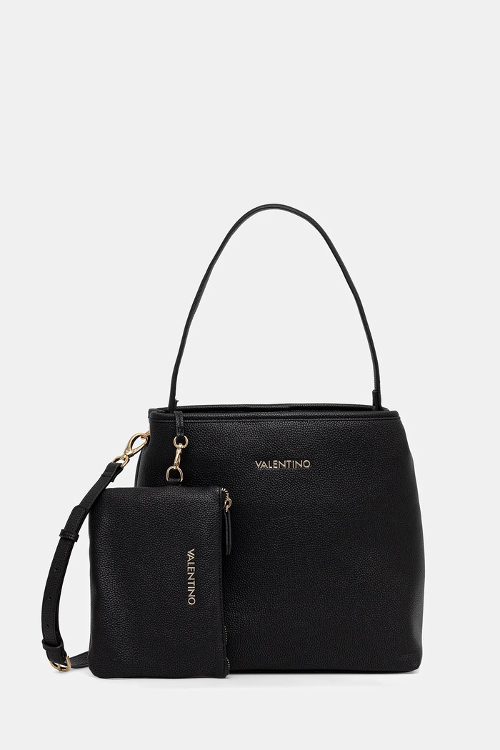 Kabelka Valentino Bags jednofarebný čierna VBS7LX03