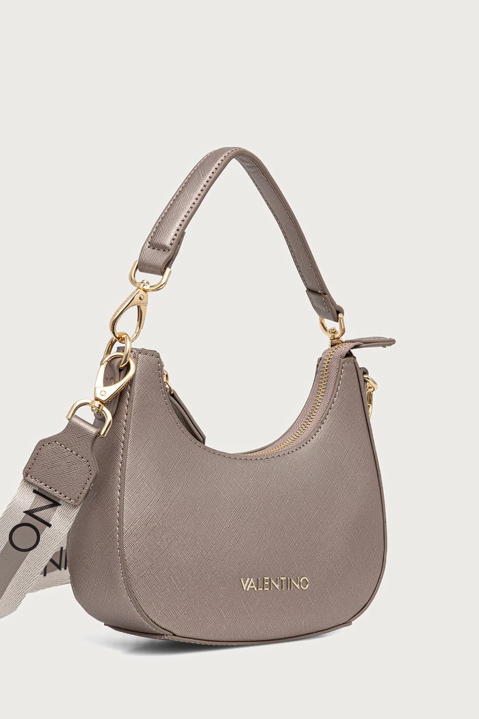 Valentino Bags Kabelka dámska z imitácie kože VBS7B305 béžová AA00