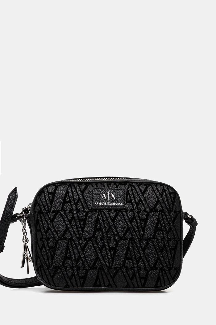 Armani Exchange poșetă nu incape in A4 negru XW002122.AF19298.NOS