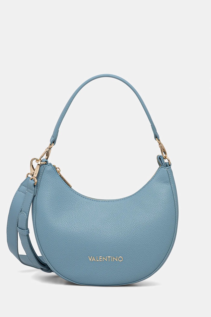 Valentino Bags taška dámská z imitace kůže nevejde se A4 modrá VBS5A808