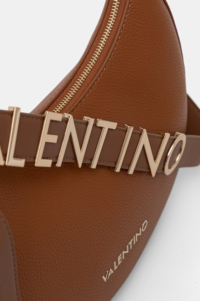 Valentino Bags taška dámská z imitace kůže VBS5A808 hnědá