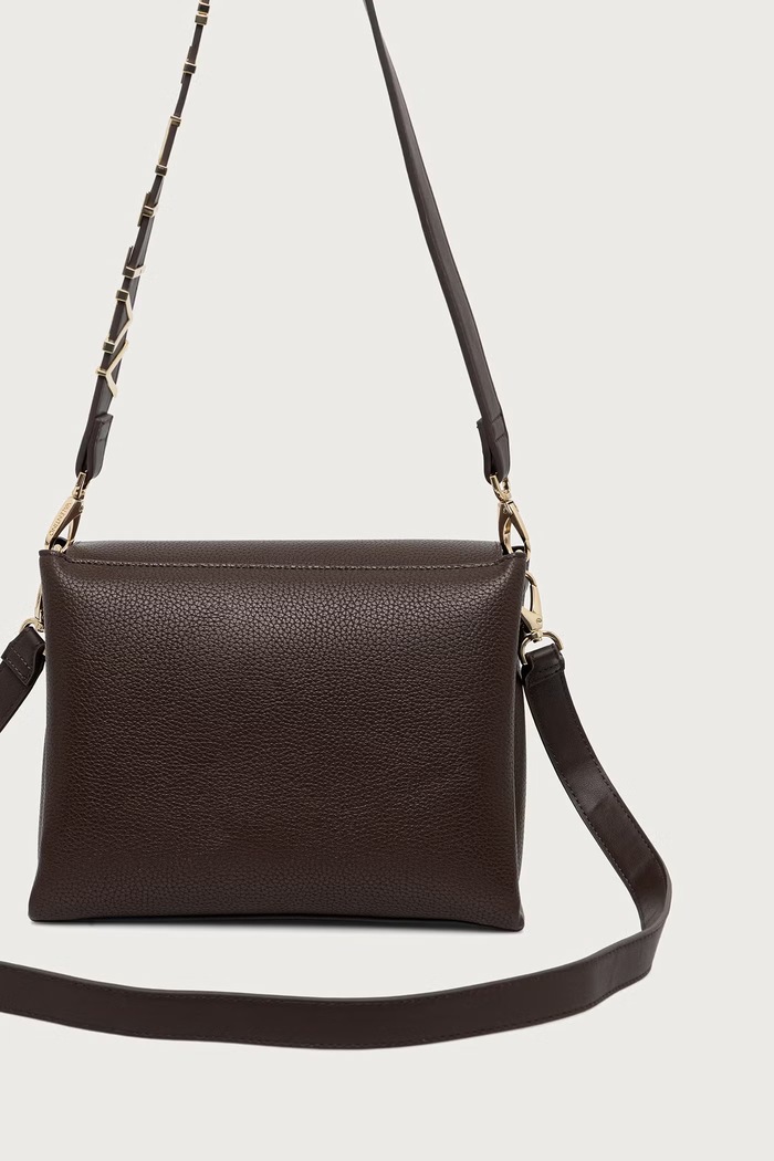 Doplňky Valentino Bags Crossbody kabelka dámská z imitace kůže VBS5A803 hnědá