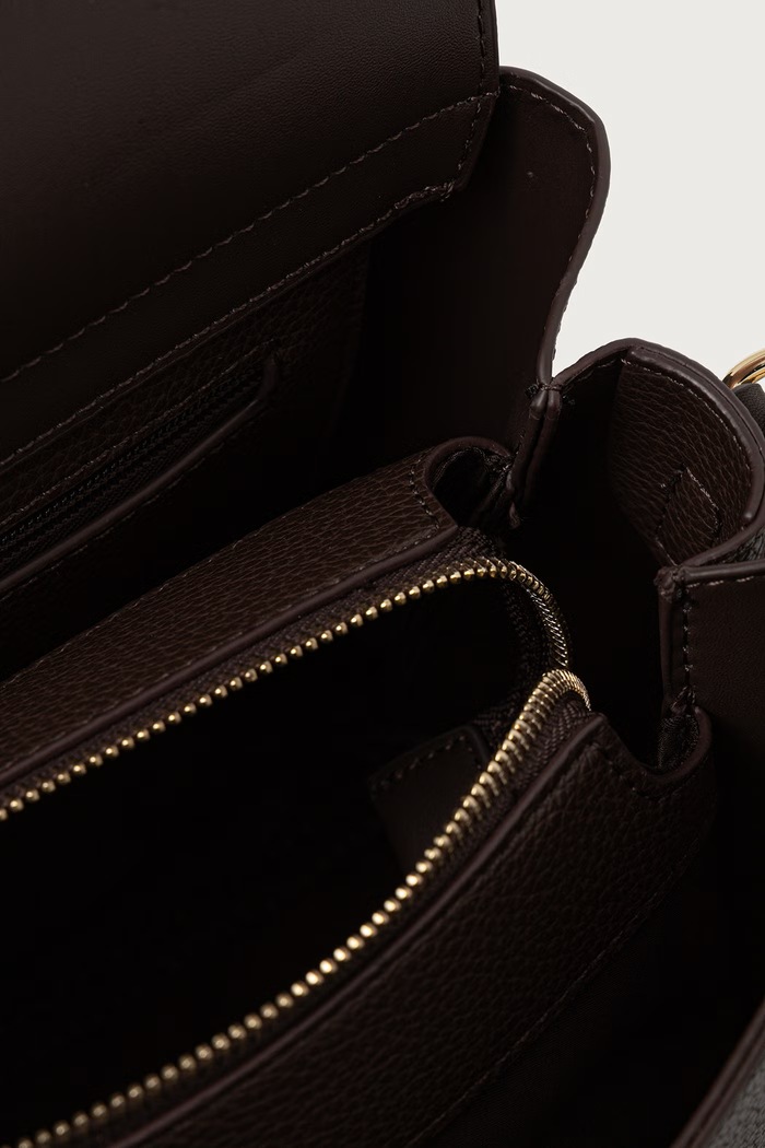 Valentino Bags Torebka crossbody damska z imitacji skóry VBS5A803 brązowy AA00