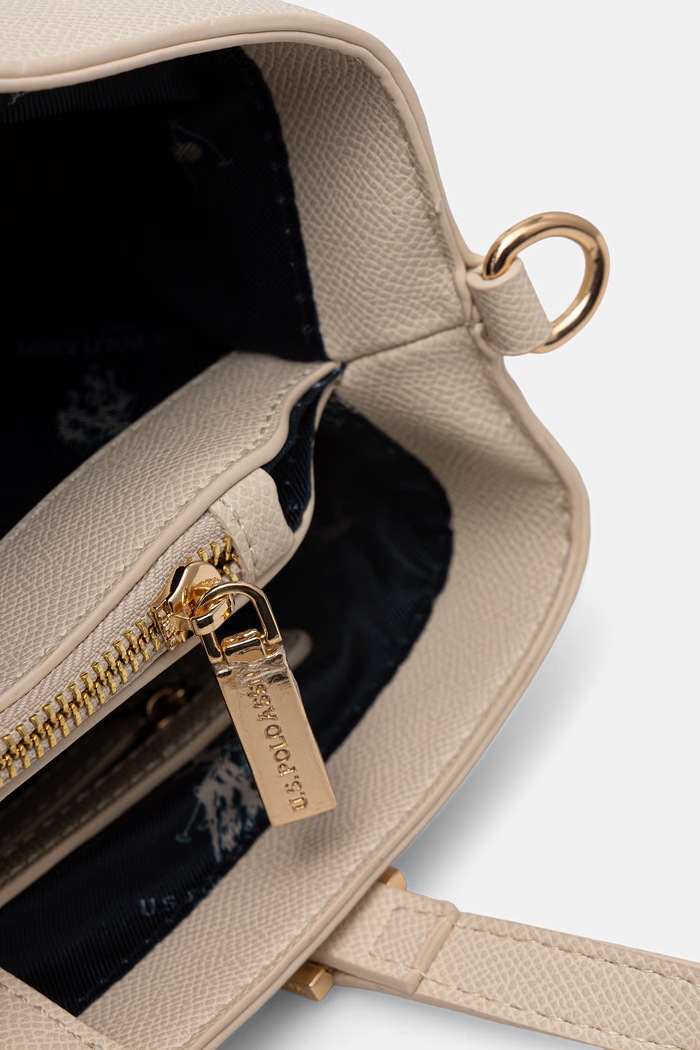 U.S. Polo Assn. tote torba ženska iz umetnega usnja Jones BEUJE8662WVP bež