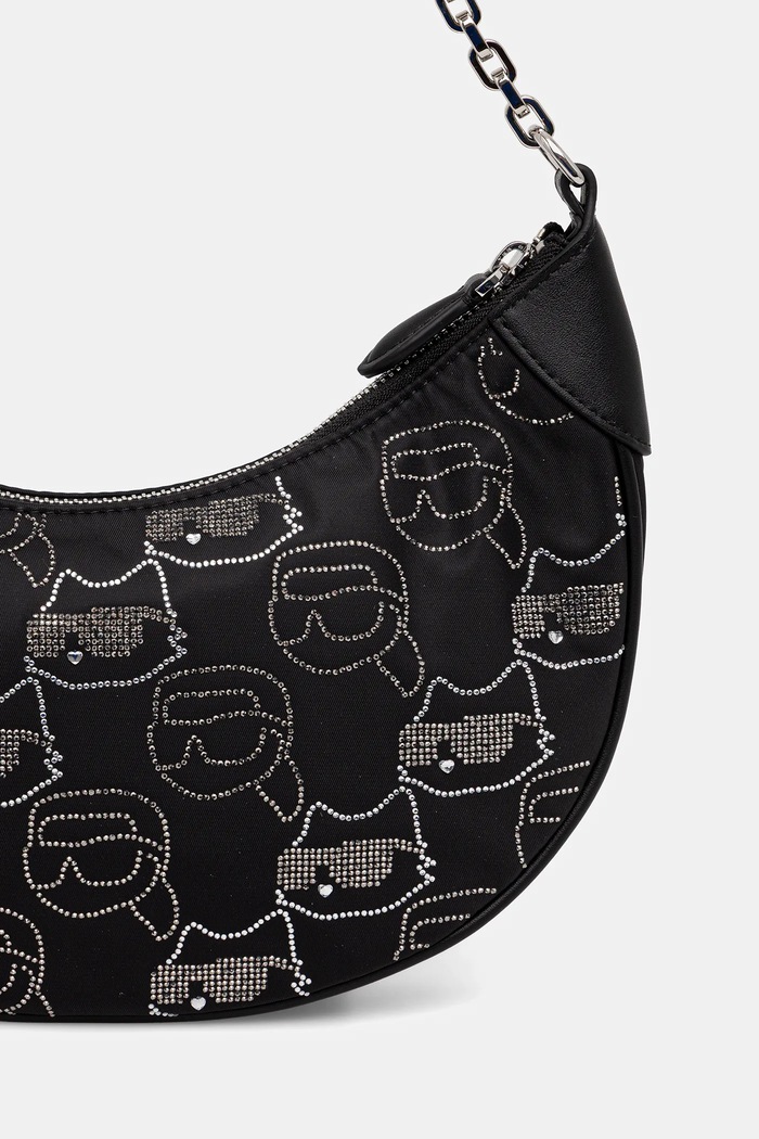 Accesorii Karl Lagerfeld poșetă IKON A4W30253 negru