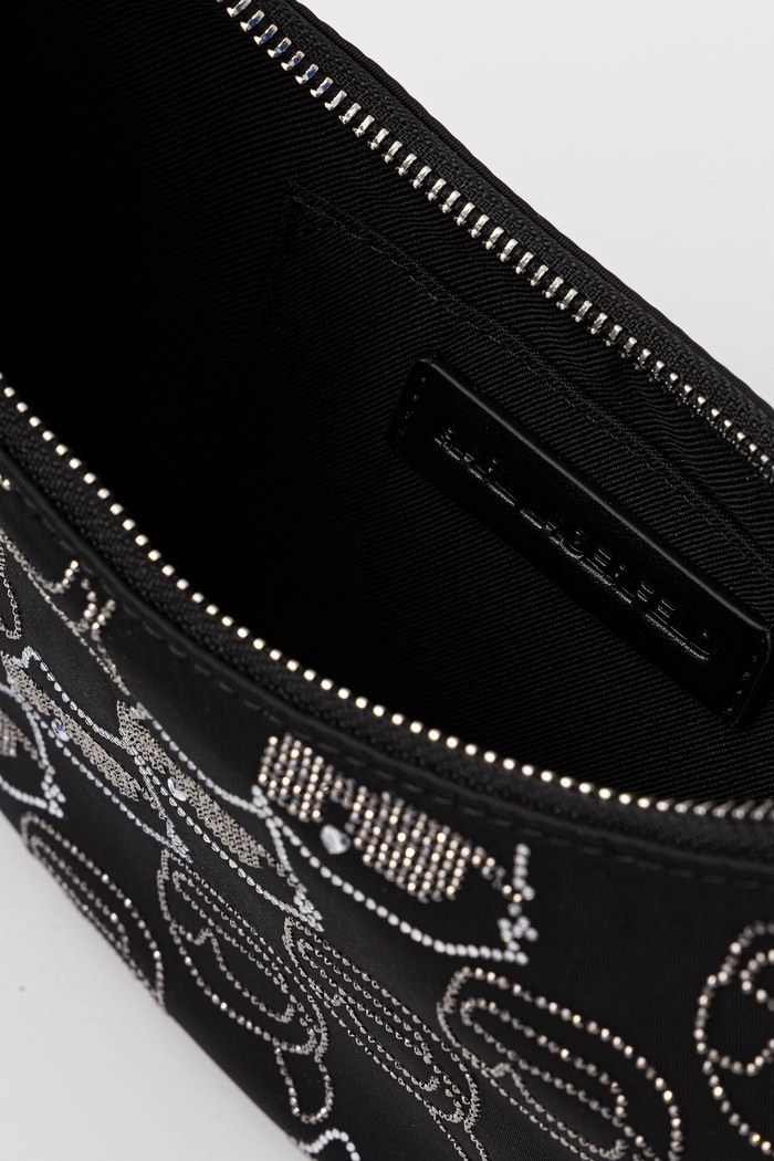 Karl Lagerfeld poșetă IKON A4W30253 negru