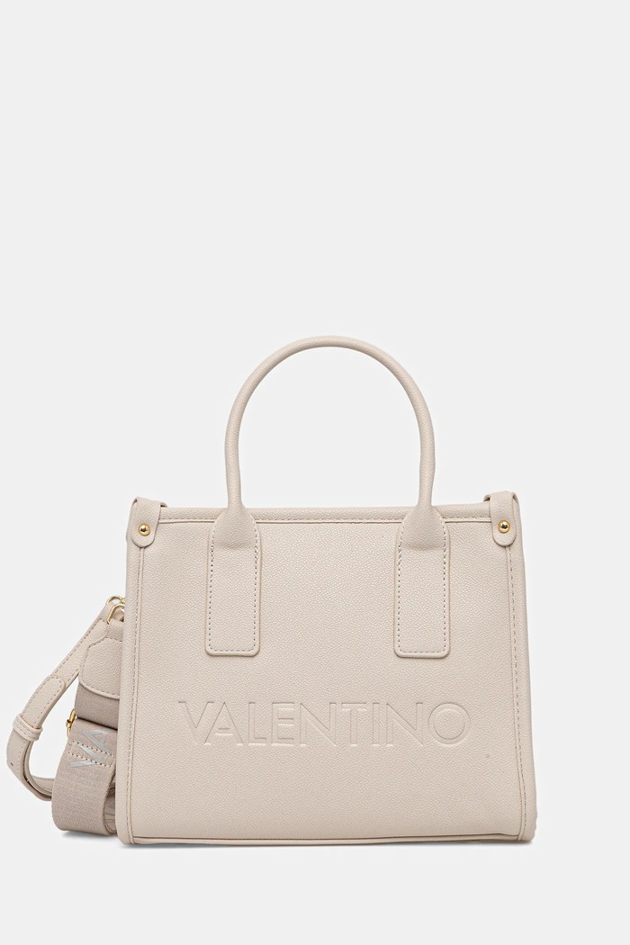 Kabelka Valentino Bags FOXY RE imitácia kože béžová VBS9EO05