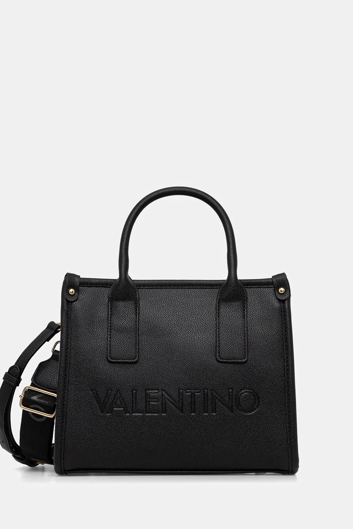 Kabelka Valentino Bags FOXY RE imitácia kože čierna VBS9EO05