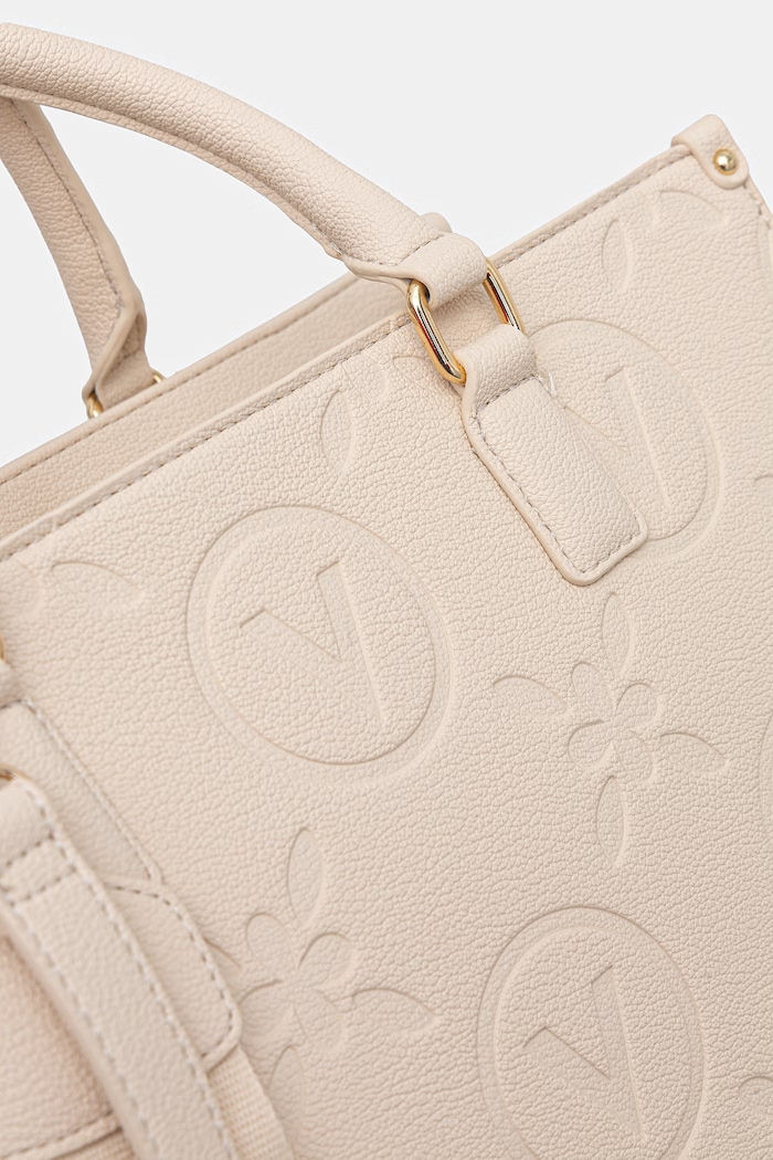 Valentino Bags geantă shopper pentru femei, cu imitație de piele SAMBA RE bej VBS8ZG05
