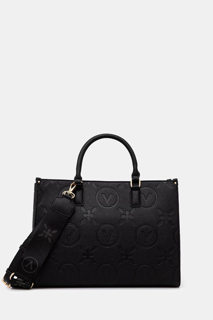 Valentino Bags geantă shopper pentru femei, cu imitație de piele SAMBA RE negru VBS8ZG05