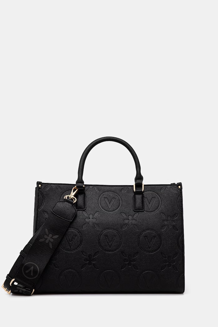 Valentino Bags geantă shopper pentru femei, cu imitație de piele SAMBA RE negru VBS8ZG05