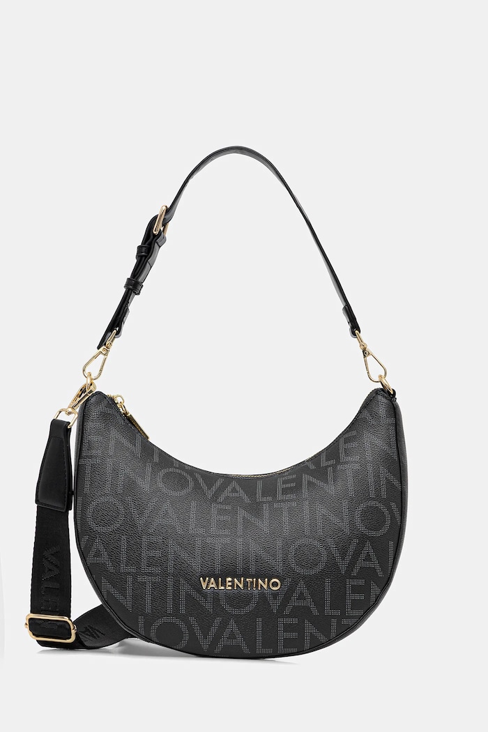 Kabelka Valentino Bags REGINA RE imitácia kože čierna VBS9IS07
