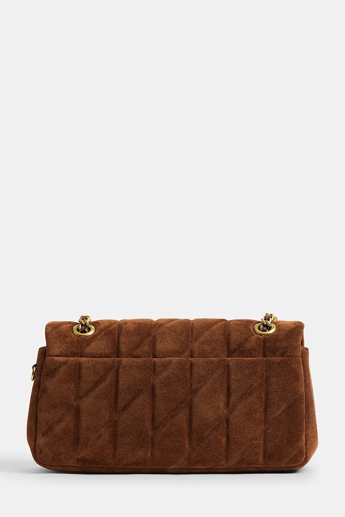 Coach borsa in pelle scamosciata Tabby 26 CCK49 marrone AA00