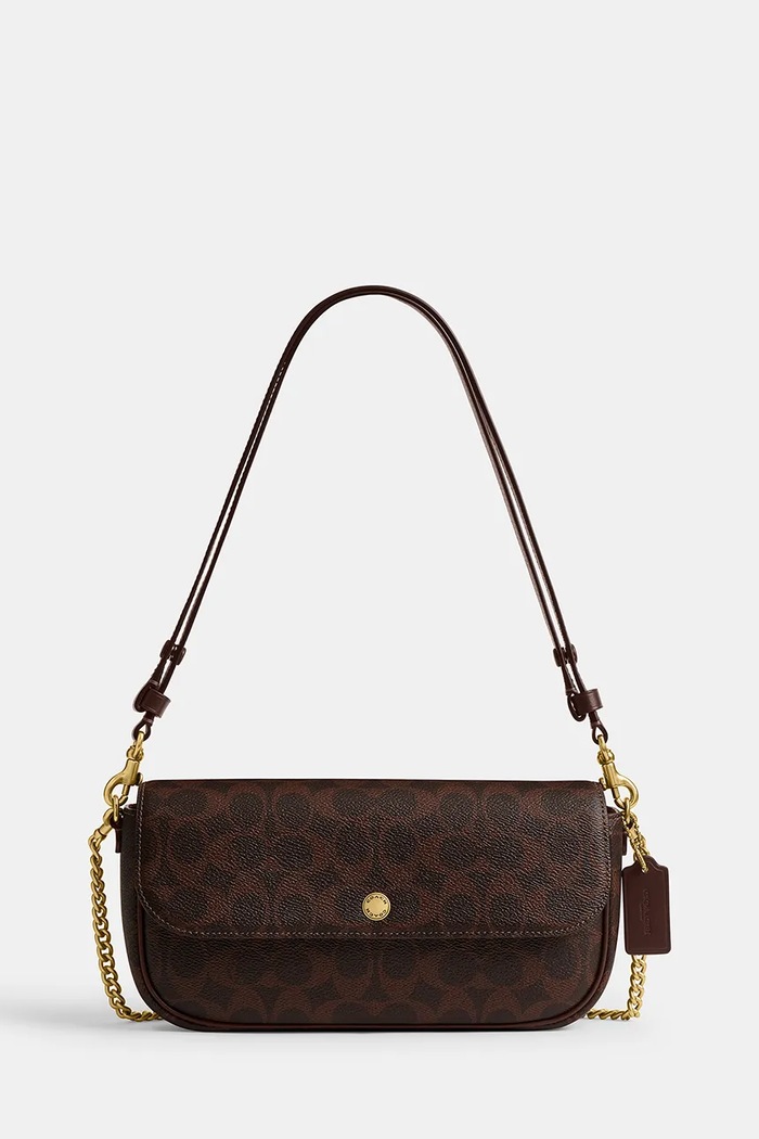 Coach handbag Brook synthetic brown CAN91