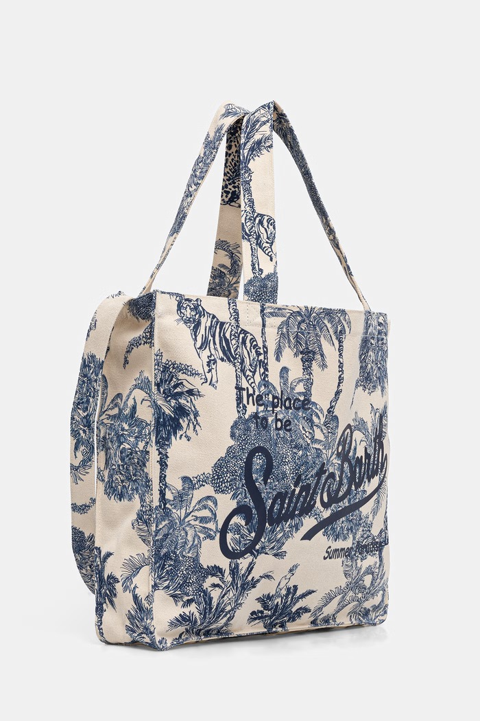 MC2 Saint Barth torebka shopper damska EBAGN007 beżowy AA00