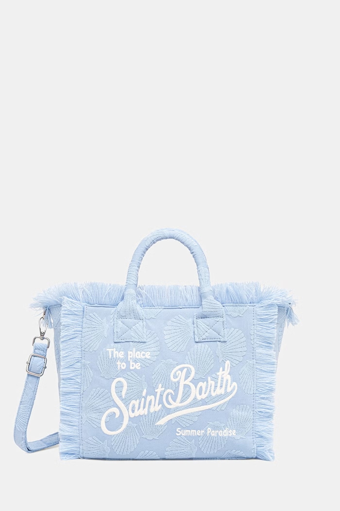 MC2 Saint Barth torebka tote damska niebieski COL0005