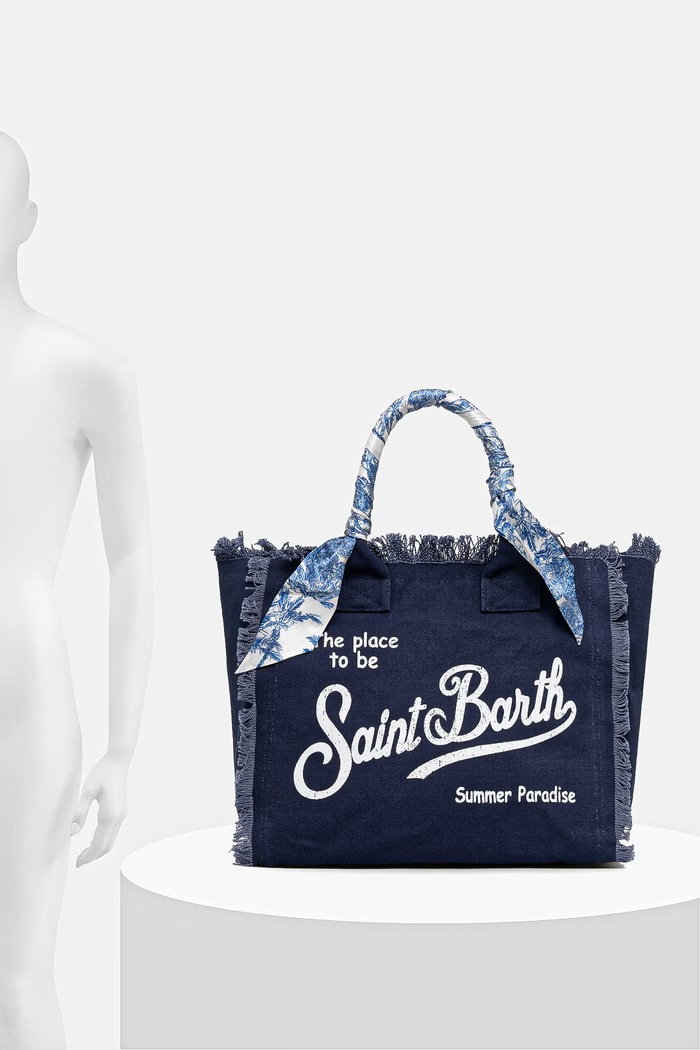 MC2 Saint Barth torebka shopper damska bawełniana VANI045
